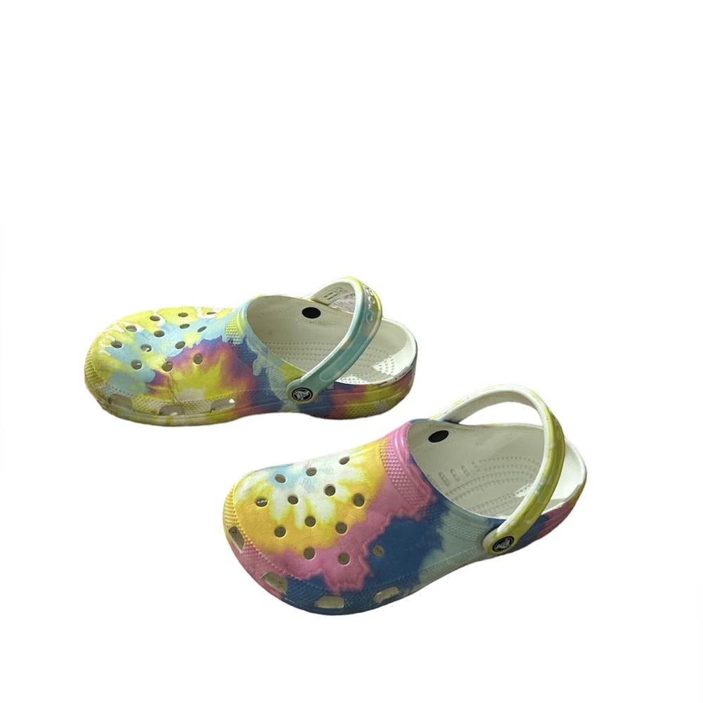 Crocs Classic Solar Rainbow Clogs